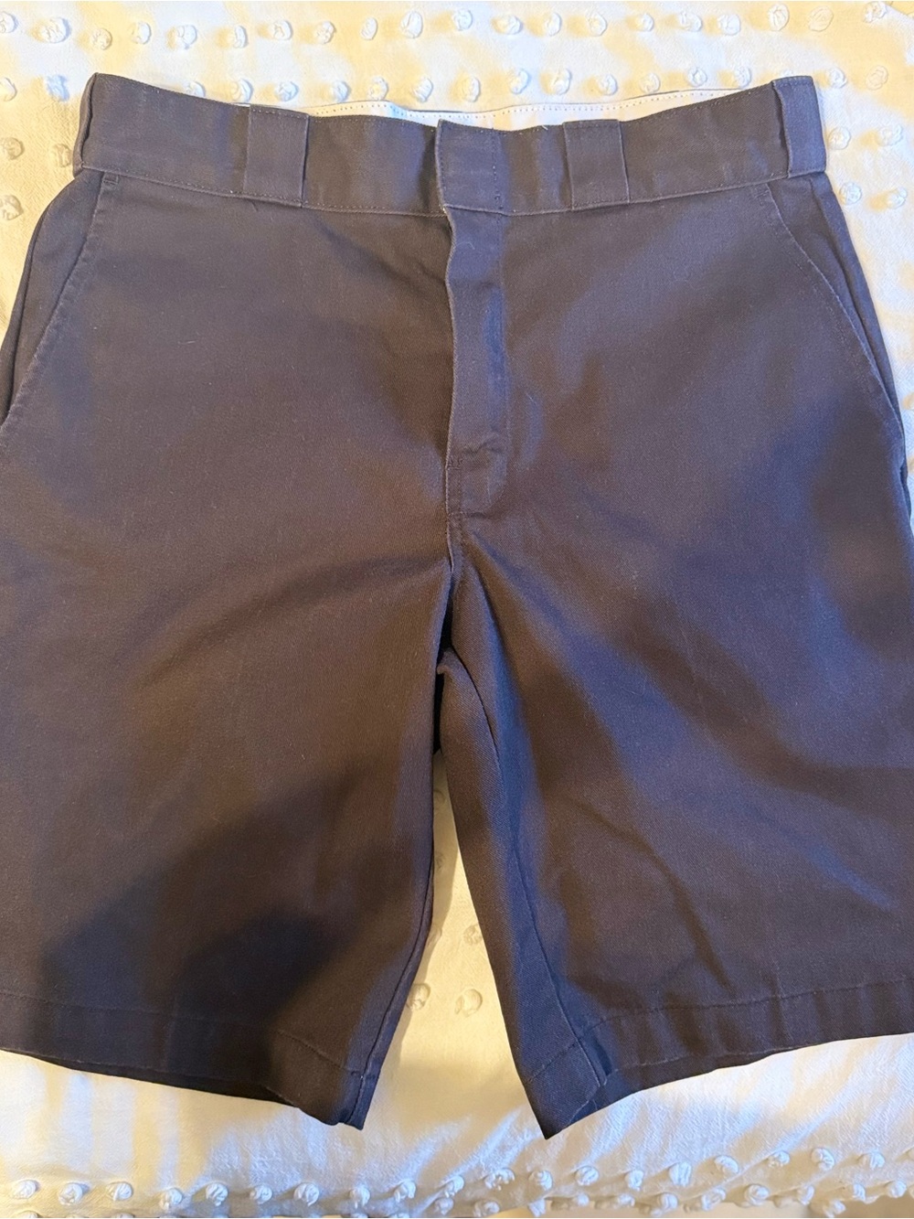 Dickies Men's brown Flat-Front Work Shorts